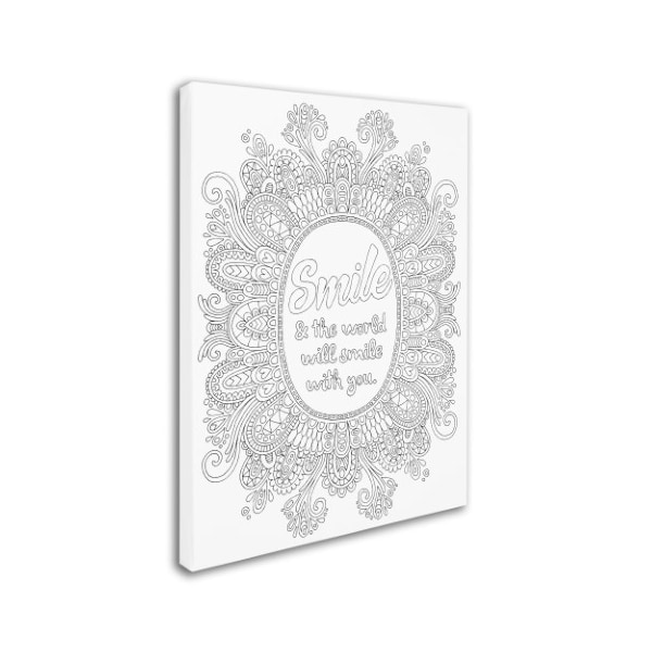 Hello Angel 'Inspirational Quotes 27' Canvas Art,18x24